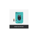 Logitech M190 Full-Size Wireless Mouse, RF Wireless, 1000 DPI, Blue