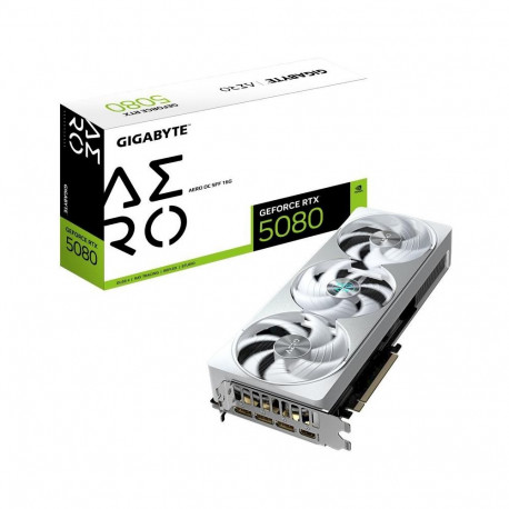 Gigabyte GeForce RTX5080 AERO OC SFF Graphics card 16G / GDDR7 / 256bit PCIe 5.0