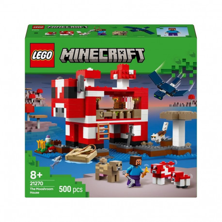 LEGO Minecraft seenlehmamaja 21270
