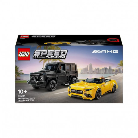LEGO Speed Champions 76924 Mercedes-AMG G 63 ja Mercedes-AMG SL 63