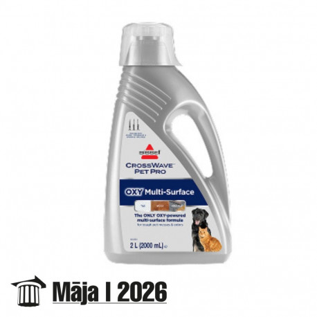 Bissell puhastusvahend CrossWave Pet Pro Oxy universaalne 2L