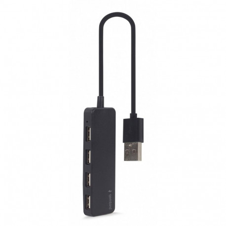 HUB USB 2.0 4 ports USB 2.0 black