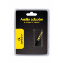 Audio adapter plug 3,5mm to 6,35mm
