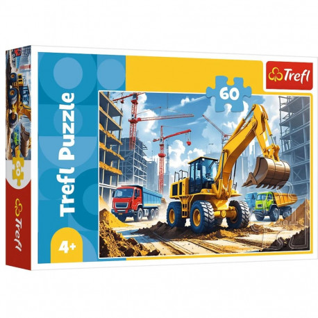 Trefl pusle 17406, 60-osaline traktor-ekskavaator