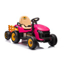 Akuga traktor BBH-030 roosa