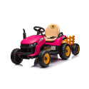 Akuga traktor BBH-030 roosa
