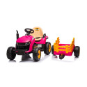 Akuga traktor BBH-030 roosa