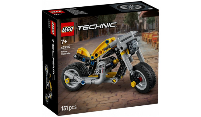 Technic 42225 kollane mootorratas