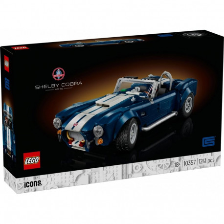 ehitusklotsid Icons 10357 Shelby Cobra 427 S/C