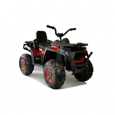 Laste elektri-ATV XMX607 LED-tuled MP3, punane lakitud