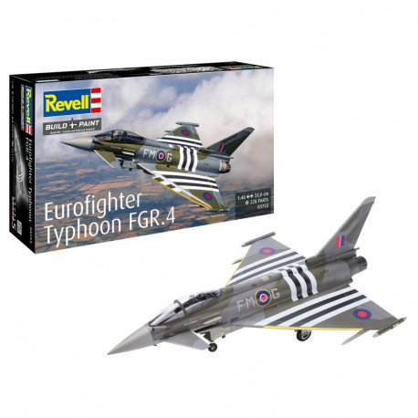 Model plastikust lennuk eurofighter typhoon fgr.4 1:48