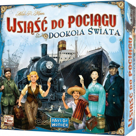 Gra wsiąść do pociągu: dookoła Świata