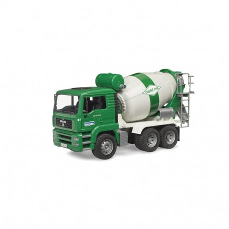 Betoniarka man tga biało-zielona