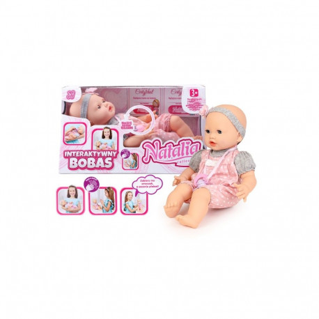 Lalka natalia bobas mimiczny 41 cm