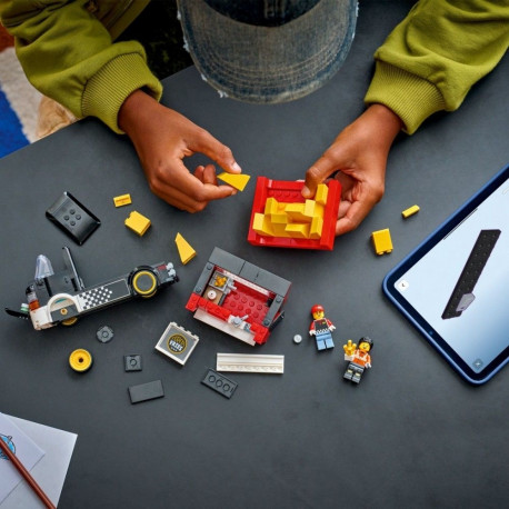 Klocki city 60488 food truck z frytkami