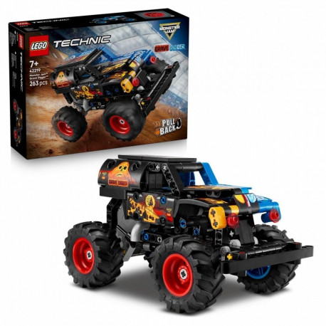 technic 42219 monster jam grave digger tuli ja jää klotsid