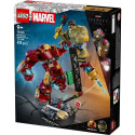 Klocki super heroes 76343 eepiline lahing: hulkbuster vs hulk