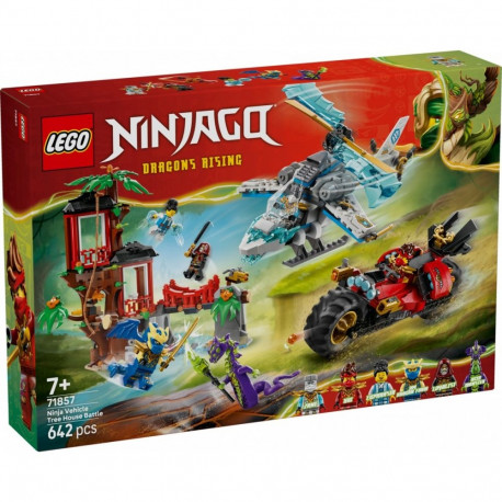 Ninjago 71857 ninja lahing: puumaja sõidukitega