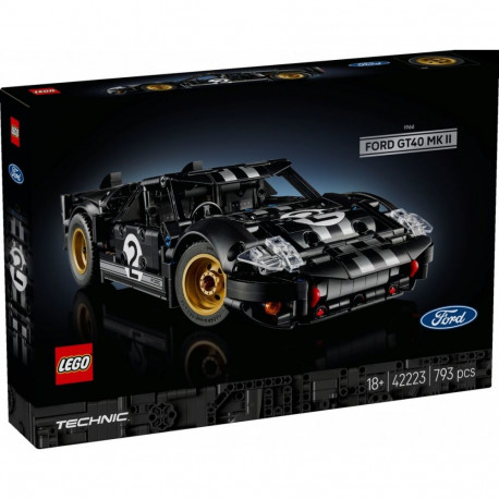 Klocki technic 42223 võidusõiduauto 1966 Ford GT40 MKII