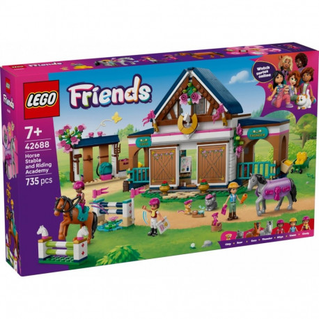 Klocki friends 42688 tall ja ratsakool