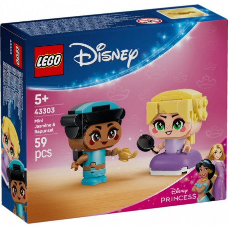 Klocki disney 43303 mała dżasmina i roszpunka