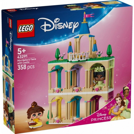 Disney 43291 väike Bella ja Tiana lossiga klotsid