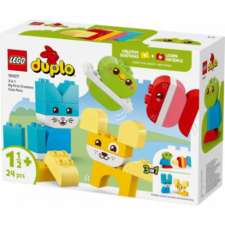 Klocki duplo 10477 kreatywne zwierzaki 3 w 1