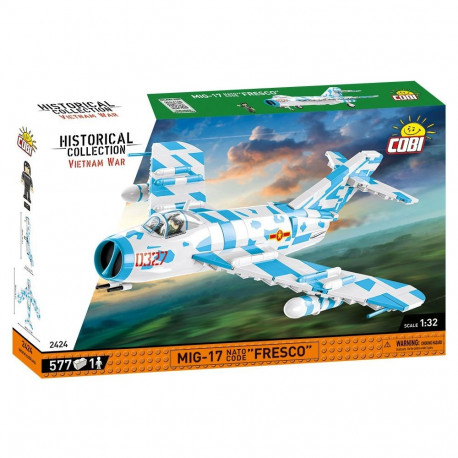 Klocki historicall collection vietnam war mig17 nato code fresco