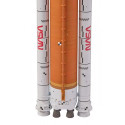 Model plastikust artemis space launch system