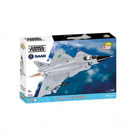 Klocki saab aj 37 viggen 881 elementów