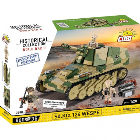 Klocki sd.kfz.124 wespe 860 klocków