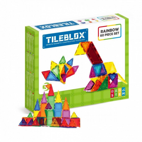 tęcziline tileblox 60 elementi komplekt
