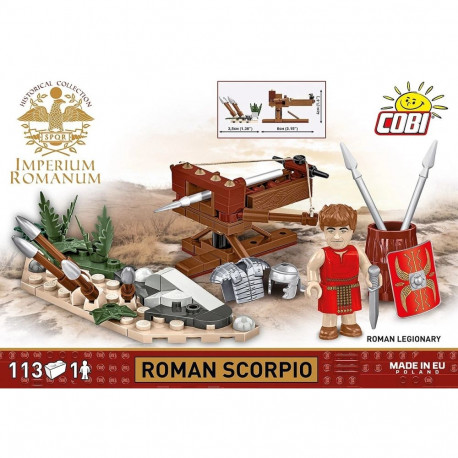 Klocki imperium romanum - roman scorpio 113 klocków