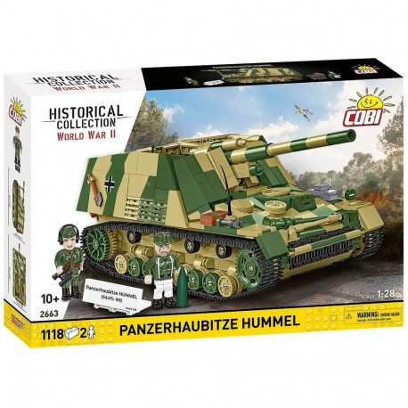 Ehitusklotsid Panzerhaubitze Hummel, 1118 klotsi