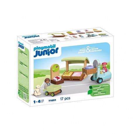 Komplekt figuuridega junior 71691 ökoloogiline lett tõstukiga