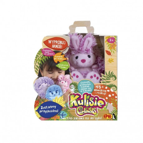 interaktiivne roosa jänku maskott