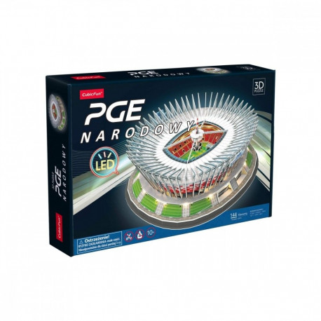 3D pusle PGE Narodowy LED-versioon