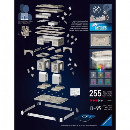 Puzzle 3d Łuk triumfalny