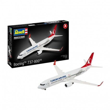 Plastikust lennukimudel Boeing 737-800 Turkish Air 1/144