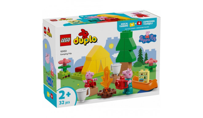duplo Peppa Pig 10453 lõbus linnake klotsid