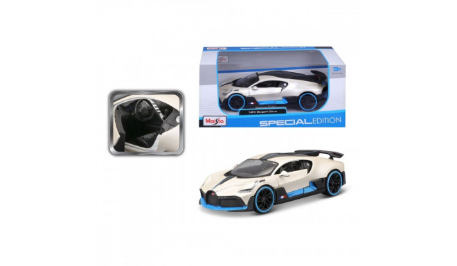 Model komposiit Bugatti Divo 1/24 valge