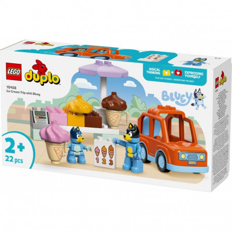 Klocki duplo Bluey 10458 jäätiseretk Blueyga