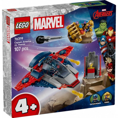 Klocki superkangelased 76319 kapten Ameerika vs Thanos