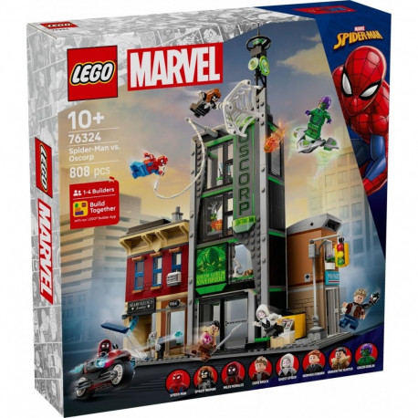 superkangelaste klotsid 76324 spider-man ja oscorp