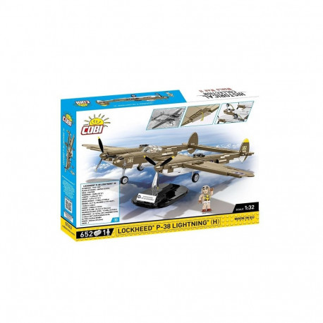 Klocki lockheed p-38h lightning
