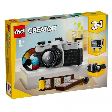 Creator 31147 retro stiilis fotoaparaat klotsid