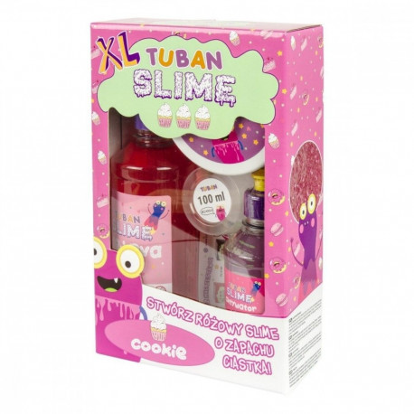 Masa plastyczna komplekt super slime – küpsis XL