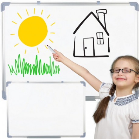 magnettahvel riputatav valge 45x60cm