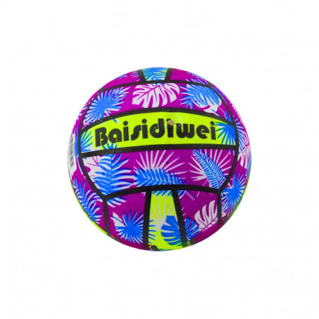 jaskraavade lehtedega lilla kummipall 24 cm