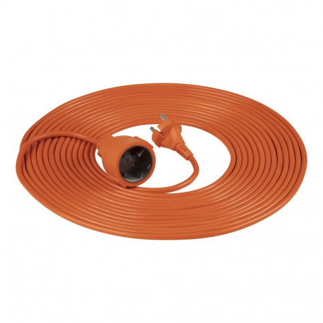 PVC pikendusjuhe IP20 10m 1x2P, H03VV-F 2x1mm